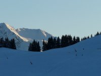 les Saisies fin de journée